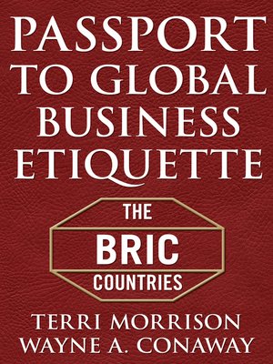 cover image of Passport for Global Business Etiquette